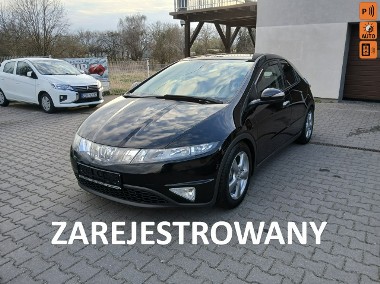 Honda Civic VIII 1.8i alufelgi klimatronik czujniki alkantara 6 biegów stanBDB-1