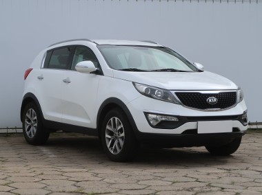 Kia Sportage III , Salon Polska, Serwis ASO, Skóra, Navi, Klimatronic,-1