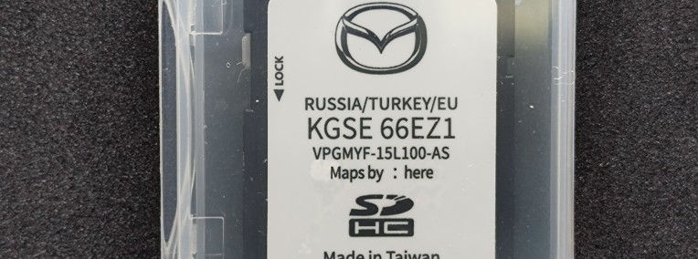 Mazda Connect karta SD z mapą Europy KGSE 66 EZ1-1