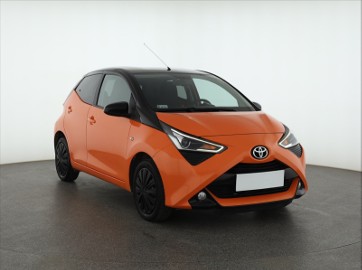 Toyota Aygo , Salon Polska, Serwis ASO, Klima, Tempomat, Parktronic