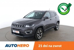 Jeep Compass II 4x4, automat, full LED, skóra, navi, klima auto, kamera i czujniki p