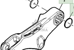 John Deere 6R 6090M Ramię Podnoszące Prawe Lewe Oryginał NOWY L209755 L209756