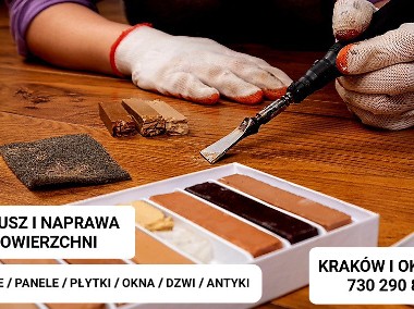 Retusz i Naprawa okien PCV /płytek /paneli /mebli /kamienia uszkodzeń-1