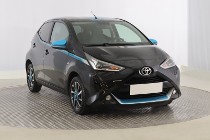 Toyota Aygo , Salon Polska, Skóra, Klima