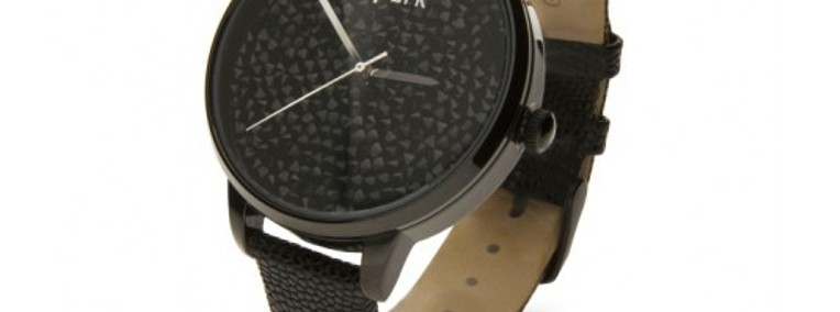 Zegarek damski z kryształami Swarovski CRONO BLACK-1