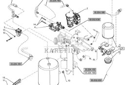 New Holland T6090 T6070 Odbiornik suszarka 84170919