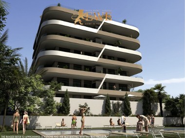 Nowoczesny apartmanet  800m od plaży w Arenales del Sol-1
