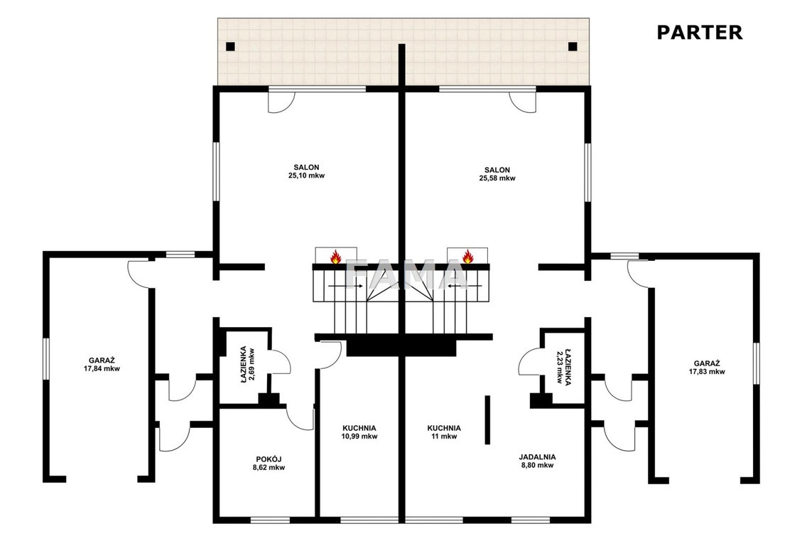 Dwa domy, po 122 m², działka 1268 m², Szpetal G. - Więcej