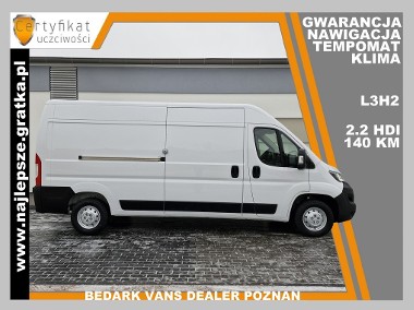 Citroen Jumper Gwarancja, L3H2, nawigacja, klima, tempomat, hak-1
