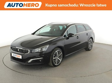 Peugeot 508 I automat full LED panorama skóra navi klima auto czujniki parkowania-1