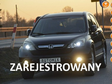 Honda CR-V III 2.2i-CTDi 4x4 xenon gwarancja przebiegu skóra zarejestrowany alufle-1