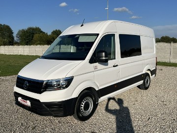 Volkswagen Crafter 6-osob. Doka-Brygadowy 2.0/140KM L3H3 MAX **GWARANCJA**