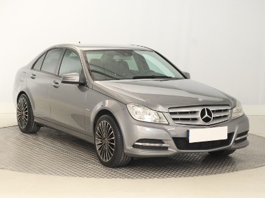 Mercedes-Benz Klasa C W204 , 170 KM, Navi, Klimatronic, Tempomat, Podgrzewane siedzienia-1
