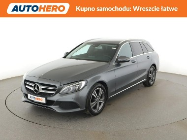 Mercedes-Benz Klasa C W205 półskóra full LEDnavi klima auto grzane fotele kamera i czujniki par-1