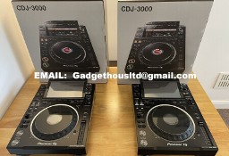 Pioneer CDJ-3000 Multi-Player, Pioneer DJM-A9 DJ Mixer, Pioneer  DJM-V10-LF