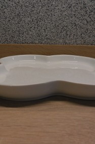 Porcelanowa biała patera/talerz FRANCA VERSARI-2