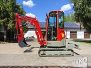 Minikoparka Yanmar ViO20-4 / Morin M1 / Lemiesz / Gumowe gąsienice