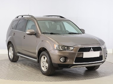 Mitsubishi Outlander II , Salon Polska, Skóra, Klimatronic, Tempomat-1