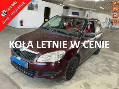 Skoda Fabia II Niezawodna benzyna/Isofix/Klimatyzacja/Opony wielosezonowe/z Niemiec-1
