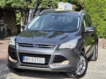 Ford Kuga II 2.0D 163KM, Perfekcyjny Stan, Półskóra, El. Klapa, Navi