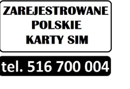 ANONIMOWE KARTY SIM Zarejestrowane karty SIM REJESTRACJA ONLINE KARY SIM Lublin