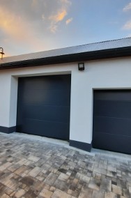 Nowa brama garażowa segmentowa FAKRO 3000x3000 antracyt-2