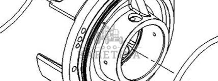 Valtra S274 S294 S324 S394 Fendt S927 S930 S933 S939 Obudowa Łożyska Lewa 934152010042-1