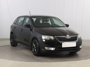 Skoda Rapid , Klimatronic, Tempomat, Parktronic, Podgrzewane siedzienia,-1