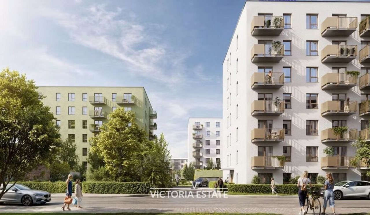 3-pokojowe mieszkanie z ogrodem | 52,03 m²|Bociana - Widok 2