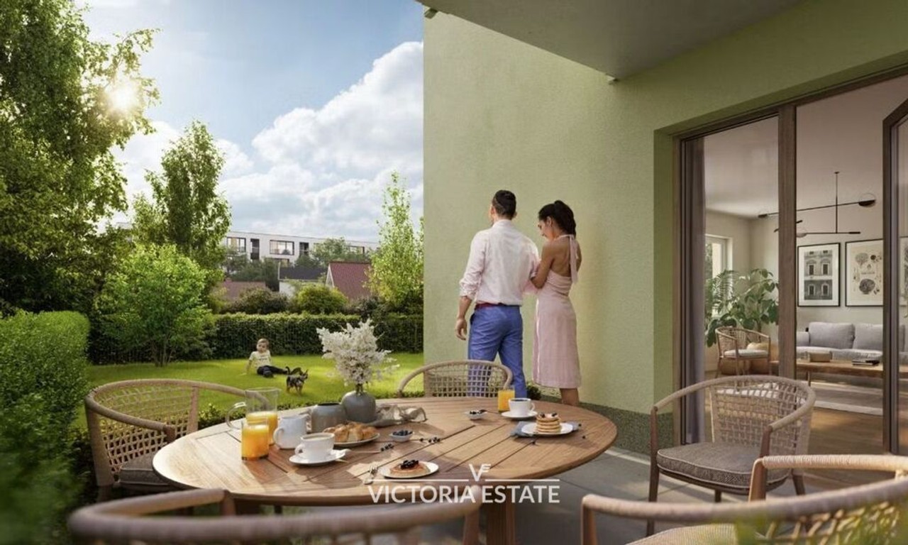 3-pokojowe mieszkanie z ogrodem | 52,03 m²|Bociana - Widok 3
