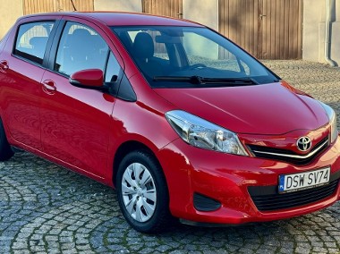 Toyota Yaris III 1.3 Benzyna 100KM - SALON POLSKA, 1 właściciel, Serwis ASO, F. VAT 2-1
