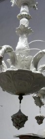 Stary żyrandol Pałacowy porcelana Capo di Monte+ nowa cena-3