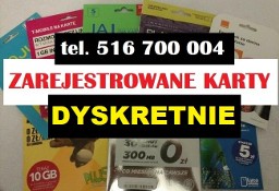 Zarejestrowany starter telefoniczny PLUS karta SIM Play Orange Heyah Bydgoszcz