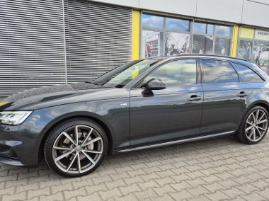 Audi A4 2.0 TDI 190KM S-line Shadow Line Masaże Radary Matrix-1