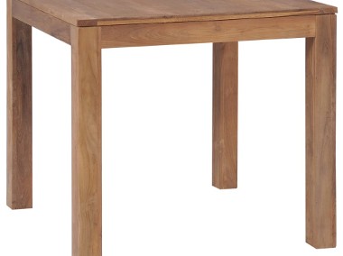 vidaXL Stół z drewna tekowego, naturalne wykończenie, 82x80x76 cm246954-1