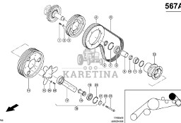 Claas Lexion 600 KOŁO PASOWE 0006603590 (Przyrząd źniwny-napęd stopniowy)