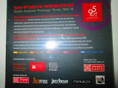 Jan Ptaszyn Wróblewski- 5 CD/Studio Jazzowe Polskiego Radia . 1969-1978-2