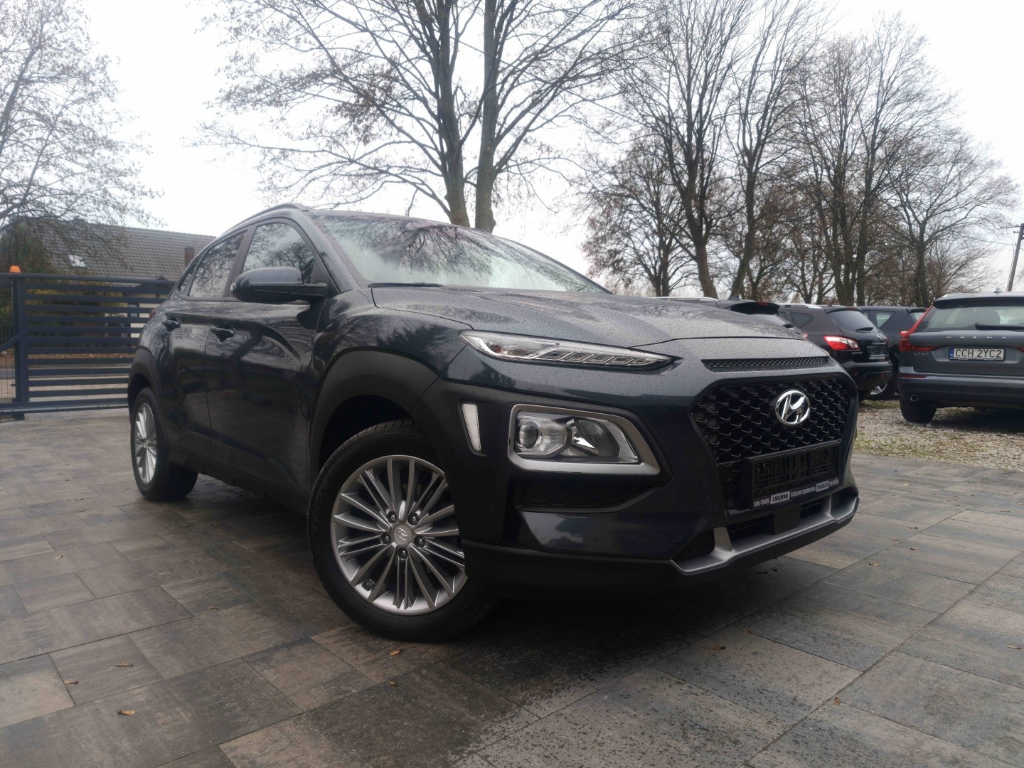 Hyundai Kona 1.0 120KM navi, klima, kamera cofania, czujniki, tempomat, 1właścici