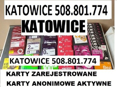 ANONIMOWE KARTY SIM AKTYWNE STARTERY DETAL KARTA STARTER GSM-1