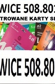 ANONIMOWE KARTY SIM AKTYWNE STARTERY DETAL KARTA STARTER GSM-2