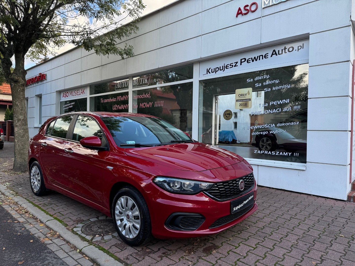 Fiat Tipo II polski salon I-właściciel bezwypadkowy serwisowany