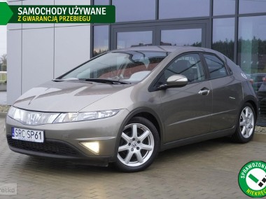 Honda Civic VIII Climatronic, Grzane fotele, Tempomat, Alu, Alkantara, Bezwypadkowa-1