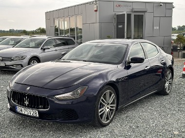 Maserati Ghibli 3.0i V6 24V 410KM SQ4 2017r kamera, szyberdach,-1