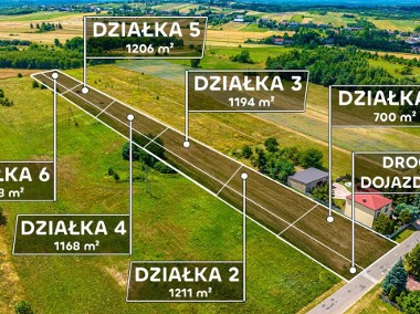967 m2 dzałka budowlana+230 rolna.-1