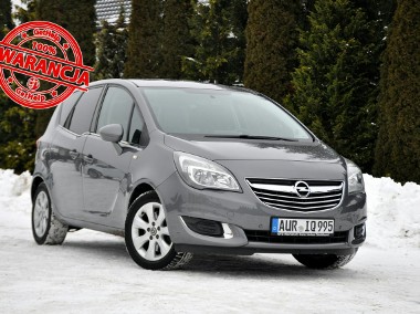 Opel Meriva B 1.4T(140KM)*84tyś.km*Lift*Led*Duża Navi*Skóry*2xParkt*I Wł*Alu16"ASO-1