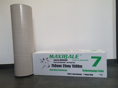 Folia MAXIBALE do sianokiszonki biała 500/750mm-1