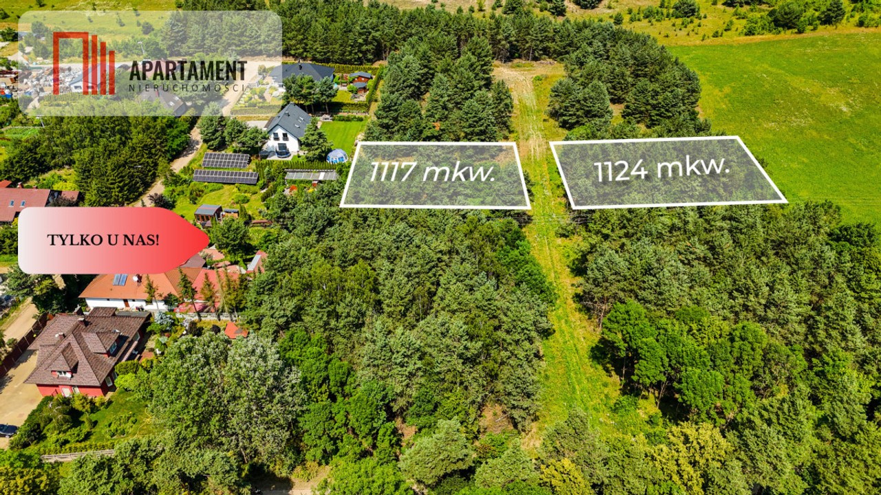Tylko u nas!Urokliwe działki budowlane Kruszyn, WZ - Widok 2