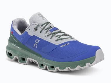 Buty do biegania On Running Cloudventure Waterproof cobalt/ivy-1