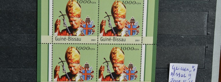Papież Jan Paweł II Gwinea Bissau II ** Wg Ks Chrostowskiego poz. 339 ark. 126-1