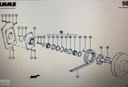 00 0661 237 0/Claas łożysko/Claas Lexion 580 670 770-760 630-620 Tucano 330-320 340 430-420 450-440